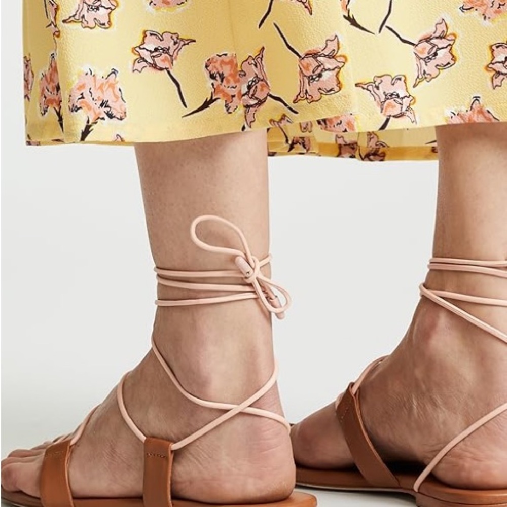Zimmermann Tan Lace Up Sandals - Sz. 40 - Picture 15 of 16